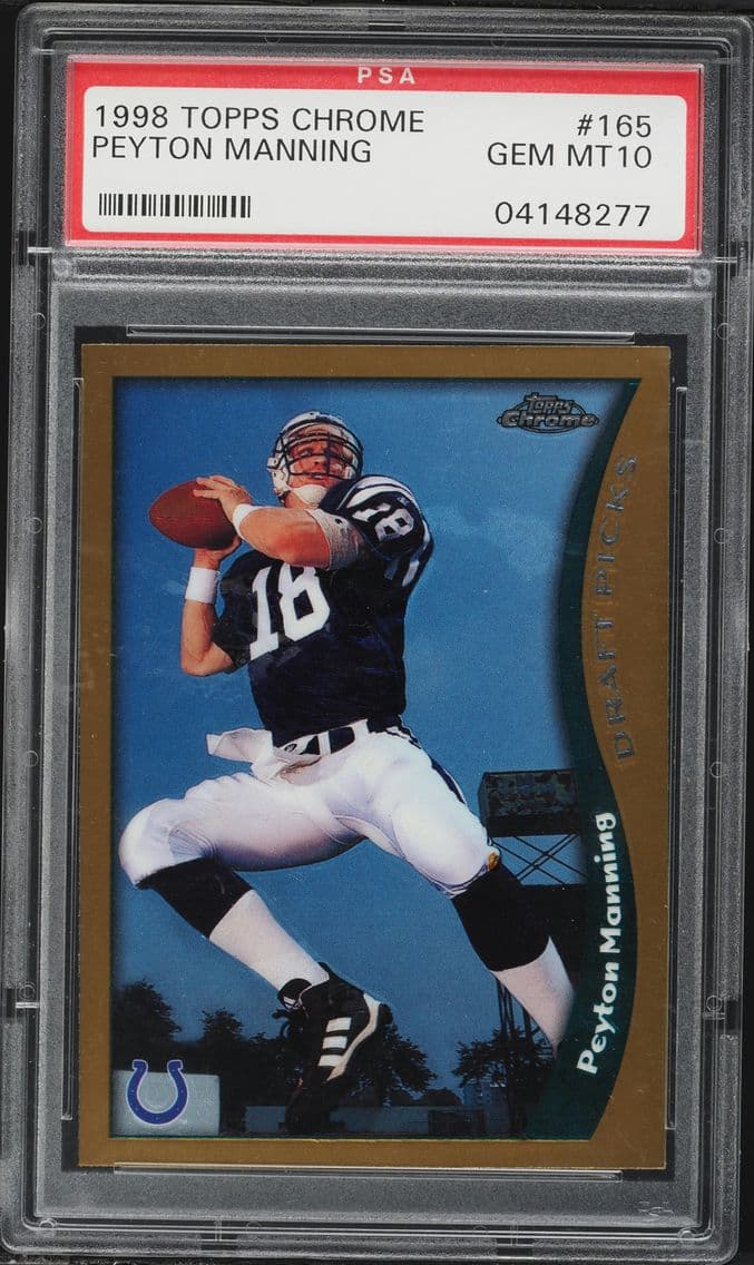 1998 #165 Peyton Manning PSA 10