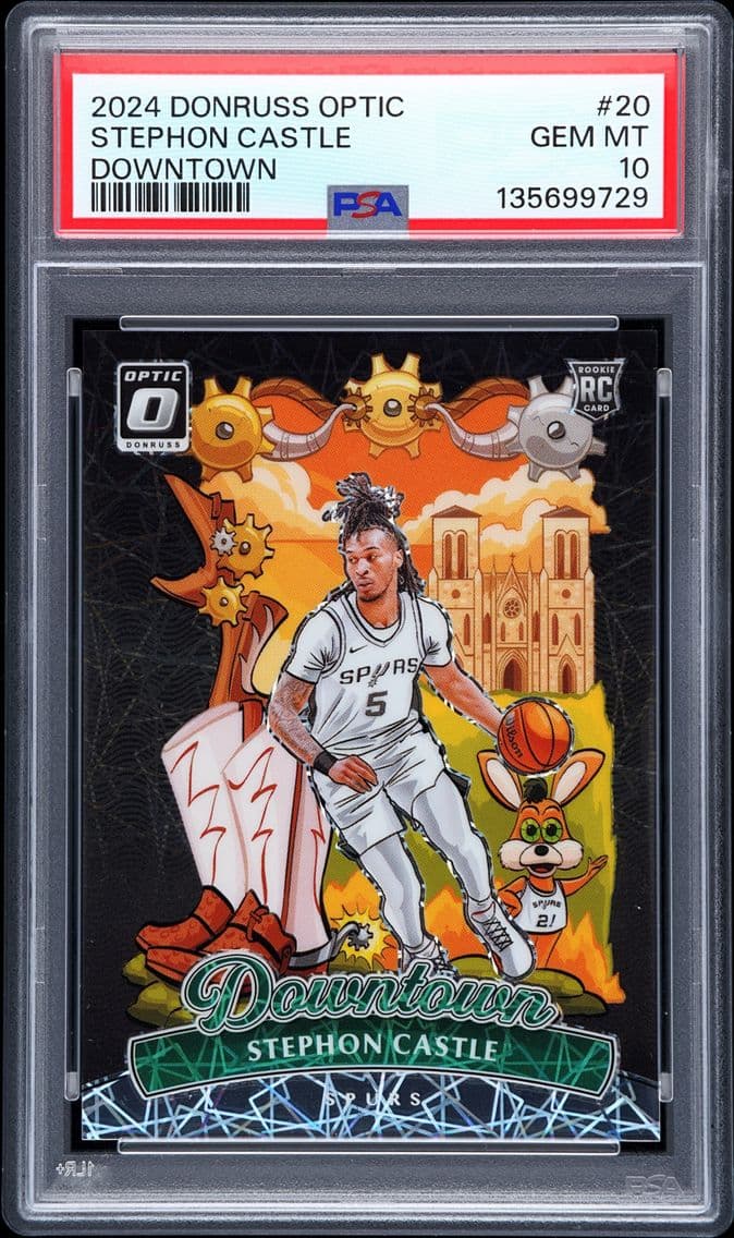 2024 #20 Stephon Castle PSA 10 P