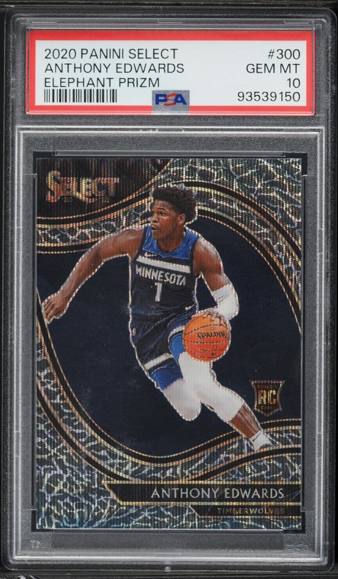 2020 #300 Anthony Edwards PSA 10