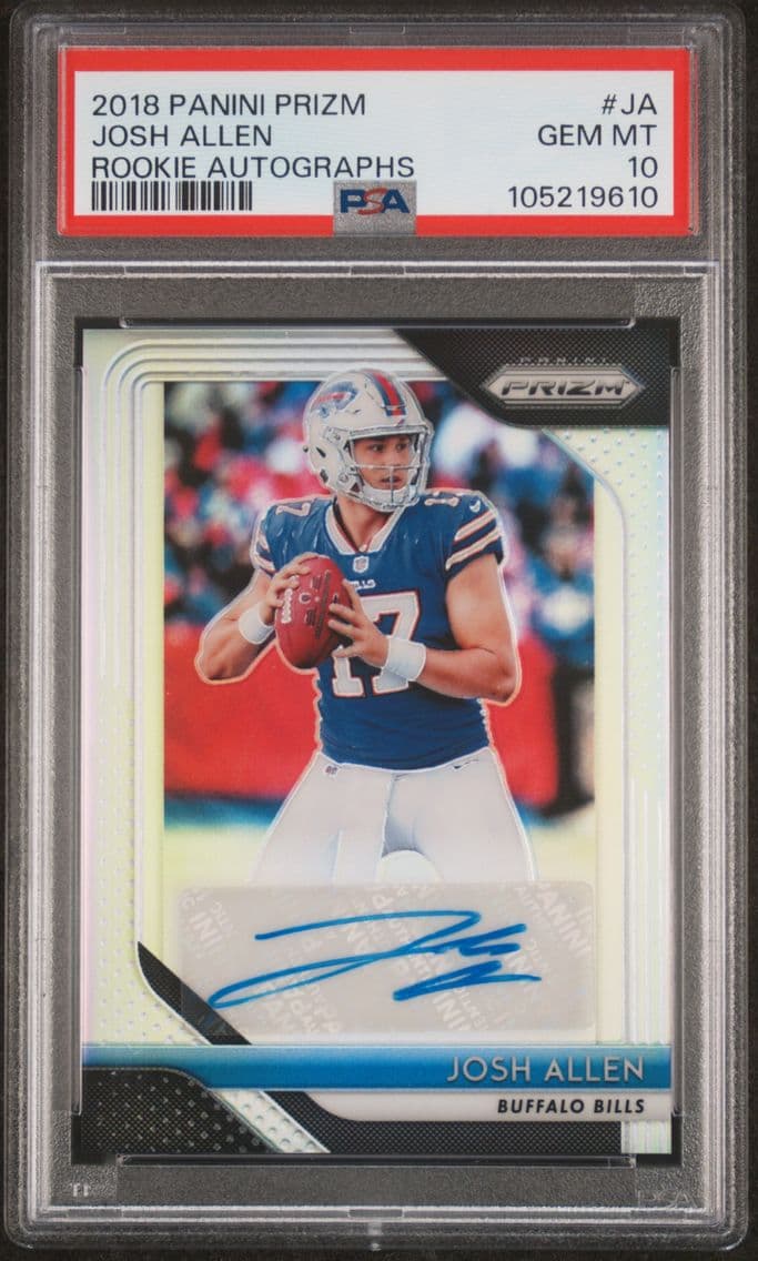 2018 #JA Josh Allen PSA 10 Panin