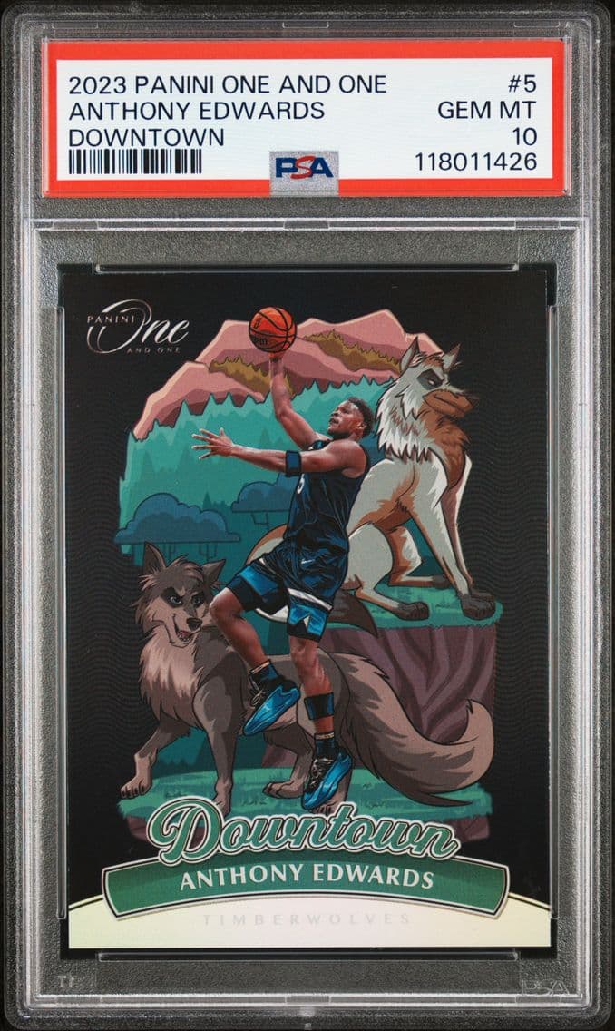 2023 #5 Anthony Edwards PSA 10 P