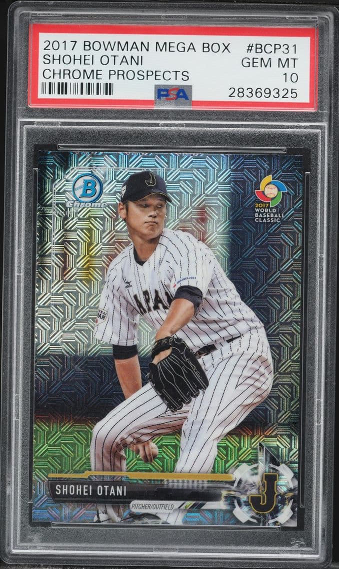 2017 #BCP31 Shohei Otani PSA 10