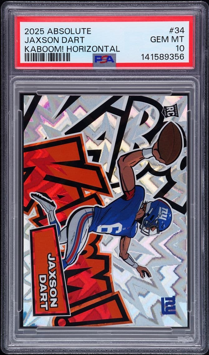 2025 #34 Jaxson Dart PSA 10 Pani